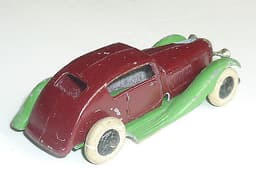 DINKY TOYS NO. 24E PRE-WAR ROVER STREAMLINED SALOON *13 LOUVRES* 1934 -VERY RARE