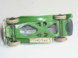 DINKY TOYS NO. 24E PRE-WAR ROVER STREAMLINED SALOON *13 LOUVRES* 1934 -VERY RARE