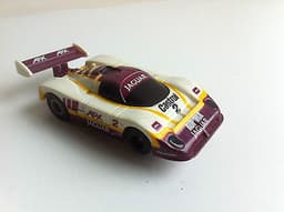 JAGUAR AURORA SLOT RACING CAR