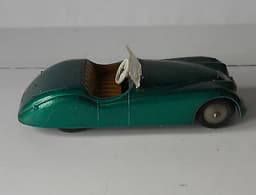 Jaguar XK 120 Metallic Green Tekno Diecast 1/48 Scale Made in Denmark
