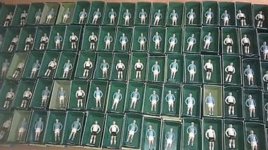 Keymen Diecast Football Figures - 131 Figures - Colin Bell & Francis Lee
