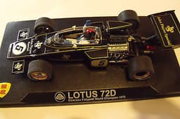 LOTUS 72D EMERSON FITTIPALDI WORLD CHAMPION 1972 SLOT CAR FROM MG VANQUISH