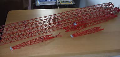 Mammoet Liebherr LR 1750 crawler crane diecast model