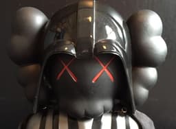 Medicom Toy Original Fake Kaws Star Wars Darth Vader