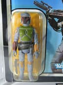 MOC 1983 Star Wars ROTJ Kenner 77 back-A BOBA FETT UKG 85 graded STRAIGHT 85\'s!!