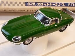 OLD IMAI "JAGUAR XK-E 1962" SLOT CAR RTR 1/32 with BOX