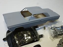 OLD TAMIYA "PLYMOUTH FURY 1966" 1/25 SLOT CAR PARTS KIT