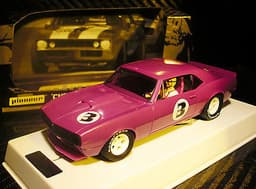 PIONEER SLOT CAR J-CODE SPECIAL 1967 CHEVY CAMARO WILD PURPLE TOOL TEST ASSEMBLY