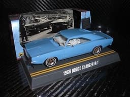 PIONEER SLOT CAR J-CODE SPECIAL DODGE CHARGER DUSTY BLUE PART PAINTED TEST MOLD