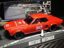 PIONEER SLOT CAR J-CODE SPECIAL MUSTANG NOTCHBACK 50 YEARS OF MUSTANG PROTOTYPE