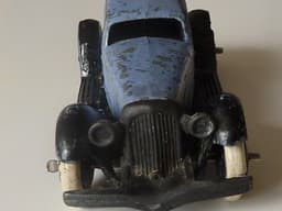 Pre war French Dinky 24f Sportsmans Coupe with white \'Dunlop\' tyres.