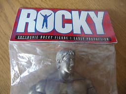 RARE Jakks Pacific Rocky Statue action Figure; Early Production 1 of 50 bag toy