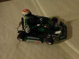 RARE NINCO JAGUAR F1 GO KART #7 RACING SLOT CAR SCALEXTRIC