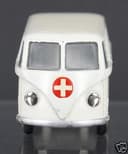 RARE TEKNO #409 VW VOLKSWAGEN VAN TYPE 1 AMBULANCE RED CROSS ORIGINAL