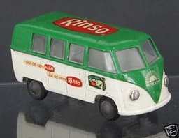 RARE TEKNO #409 VW VOLKSWAGEN VAN TYPE 1 KLEINBUS RINSO