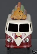 RARE TEKNO #413 VW VOLKSWAGEN VAN TYPE 1 DEN RODE LOBER ORIGINAL