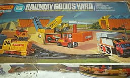 Rare Vintage 1979 Matchbox Playset Railway Goods Yard diecast vehicles,train