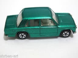 Rare Vintage POLISTIL Fiat 124 Diecast Car Model Italy RJ14 1970\'s Politoys