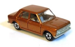 Rare Vintage POLISTIL Fiat 128 Diecast Car Model Italy RJ12 1970\'s Politoys