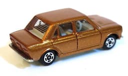 Rare Vintage POLISTIL Fiat 128 Diecast Car Model Italy RJ12 1970\'s Politoys