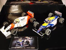 Scalextric Monaco 1992 Williams FW14B / McLaren MP4/7 Mansell v Senna C2971A MB