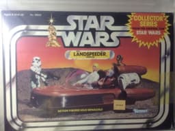 Star Wars Figure Toy MIb 1983 Bk Afa / Ukg 80 Landspeeder Collector Series