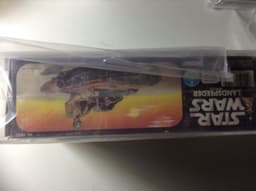 Star Wars Figure Toy MIb 1983 Bk Afa / Ukg 80 Landspeeder Collector Series