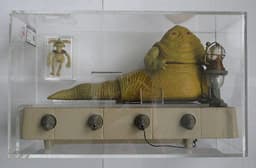 STAR WARS VINTAGE ROTJ JABBA THE HUTT ACTION PLAYSET UKG 85