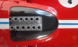 Team Ferrari 512s-Team Scudera 1970 slot racing car