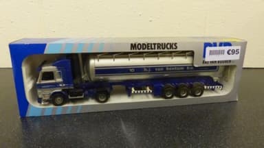 TEKNO 1:50 SCANIA 930424 2411 1993 VAN BENTUM BV DIECAST TANKER TRUCK LORRY MIB
