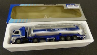 TEKNO 1:50 SCANIA 930424 2411 1993 VAN BENTUM BV DIECAST TANKER TRUCK LORRY MIB