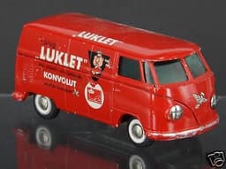 TEKNO #405 VW VOLKSWAGEN VAN T2 LUKLET ALL ORIGINAL GOOD CONDITION