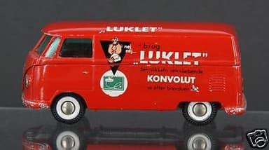 TEKNO #405 VW VOLKSWAGEN VAN T2 LUKLET ALL ORIGINAL GOOD CONDITION