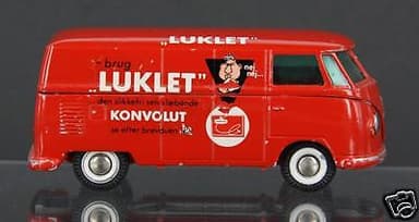 TEKNO #405 VW VOLKSWAGEN VAN T2 LUKLET ALL ORIGINAL GOOD CONDITION