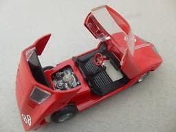 Tekno Die Cast Corvair Monza GT Spyder Sport Racing Car 1960\'s Model in Box