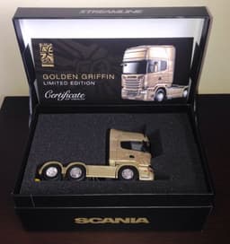 Tekno Scania Golden Griffin Limited Edition Diecast 1:50 Model Truck