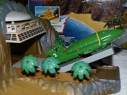 THUNDERBIRDS TRACY ISLAND BY MATCHBOX-1992 WITH DIECAST 1-2-3-4-5 & FAB1