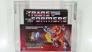 Transformers G1 Hot Rod AFA 90 (90 / 90 / 90) MISB Archival MINT No Reserve