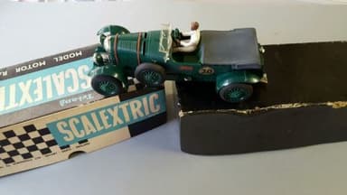 TRI ANG SCALEXTRIC MM/C64 BENTLEY 4.5L SUPERCHARGED CAR BOXED