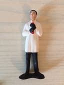 Vintage 1960\'s James Bond 007 Movie Figures X 3 Rare Gilbert Toys