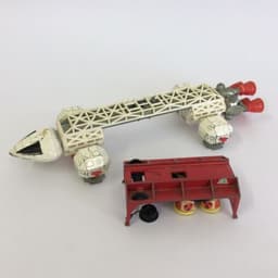 Vintage 1970\'s Dinky Die Cast Vehicle - RARE Space 1999 Eagle Freighter 360