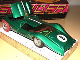 Vintage Classic Industries Stinger 1/24 Slot Car Thingie + box, body, rears