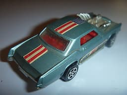 VINTAGE DIECAST CORGI JUNIORS WHIZZWHEELS CADDY HOT RODDER BLUE CADILLAC