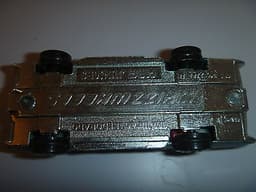 VINTAGE DIECAST CORGI JUNIORS WHIZZWHEELS CADDY HOT RODDER BLUE CADILLAC