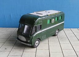 Vintage diecast DINKY TOYS B.B.C. TV MOBILE CONTROL ROOM - model 967 - green