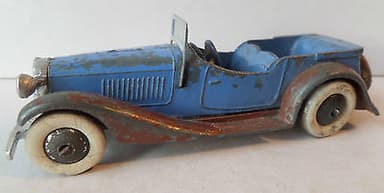 VINTAGE DINKY DIECAST No24g c1930s FOUR SEATER SPORTS TOURER -SELLING AS SEEN