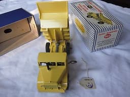 VINTAGE DINKY SUPERTOYS # 965 EUCLID REAR DUMP TRUCK ORIGINAL DIECAST 1950s