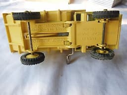 VINTAGE DINKY SUPERTOYS # 965 EUCLID REAR DUMP TRUCK ORIGINAL DIECAST 1950s