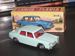 VINTAGE MERCURY LANCIA FLAVIA 1/43 DIECAST MODEL W/ORIGINAL BOX