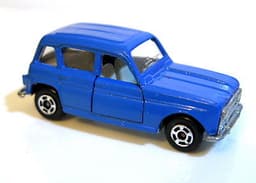 Vintage POLISTIL Renault 4 Diecast Car Model Italy RJ22 1970\'s Club 33 Politoys